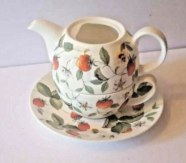 Roy Kirkham Dogs Tea For One Teapot Cup And Saucer Set For Sale