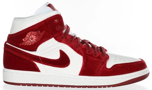 Jordan 1 Mid Red Velvet W