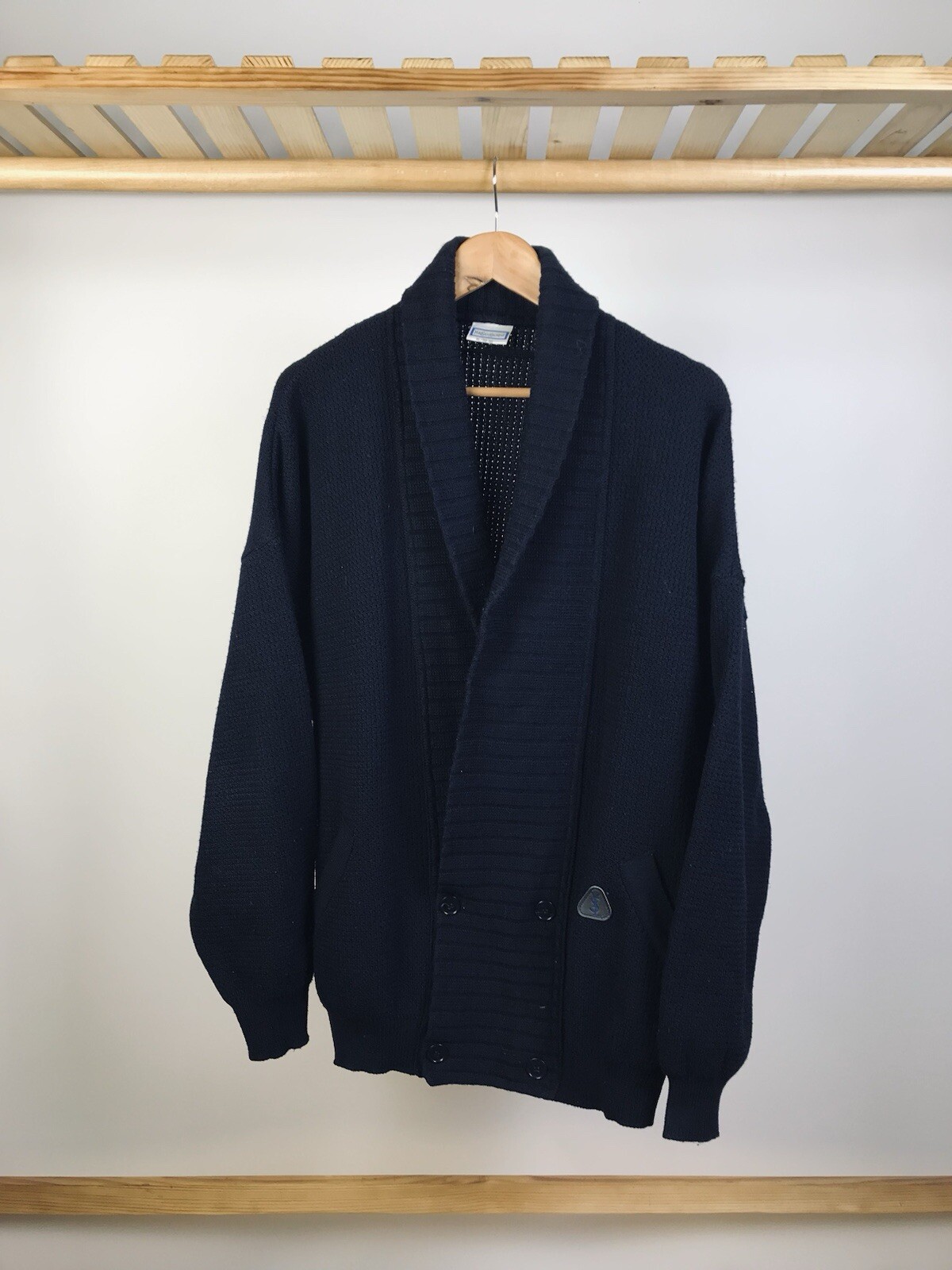 YVES SAINT LAURENT MAGLIONE CARDIGAN VINTAGE UOMO MAGLIONE JERSEY UOMO MAGLIONE