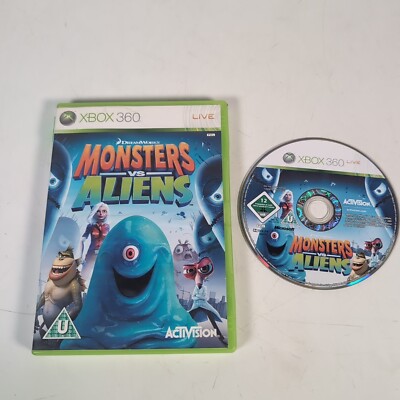 Monsters Vs Aliens Xbox 360 Videospiel PAL