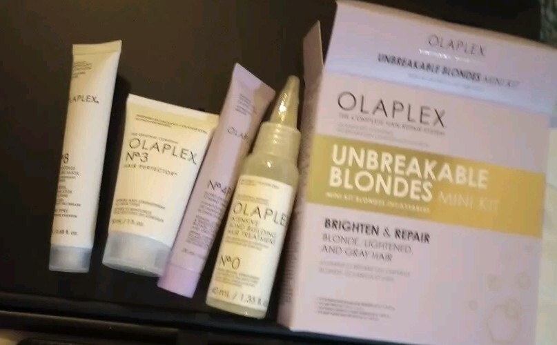 Olaplex Unbreakable Blondes Mini Kit Brighten Repair Kit Blonde Gray Lightened
