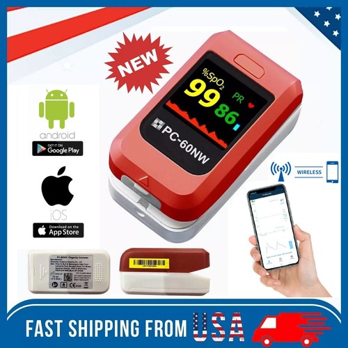 Fingertip Pulse Oximeter Finger Blood Oxygen Meter SpO2 PR Heart Rate Monitor - Picture 19 of 19