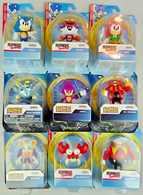 Sonic The Hedgehog 2,5'' Actionfigur WÄHLEN SIE IHREN CHARAKTER Jakks Pacific