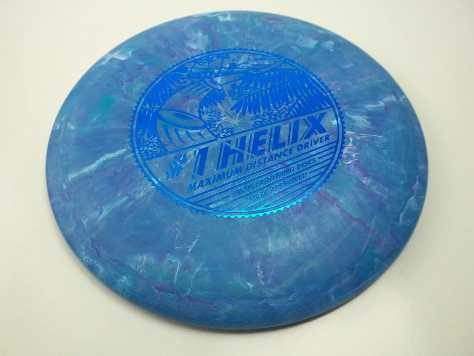 New Lightning Disc Golf #1 Helix Overstable Driver Older Run Rare Oop 174g - Image 3 of 4