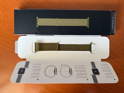 Apple Olive Flak - Nike Sport Loop/Reflective Thread 44/45/46/49mm MTMM2