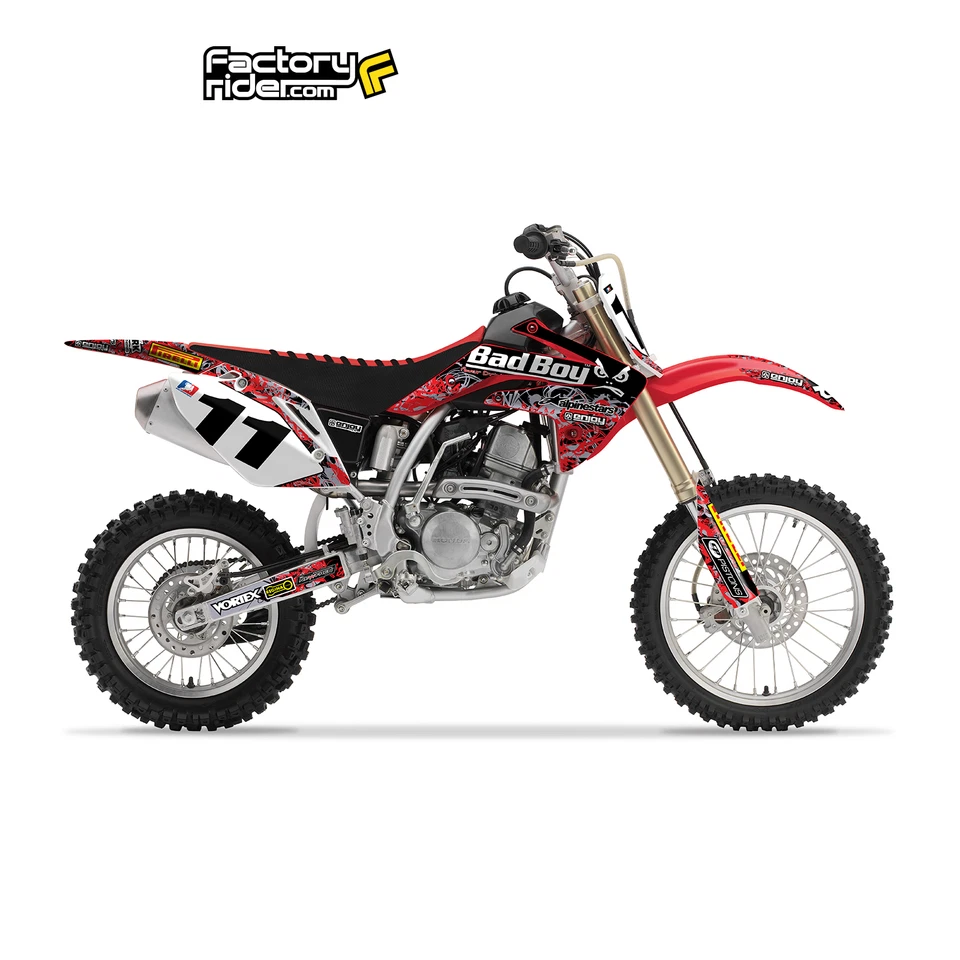 Honda CRF 150 R 2007-2014 Dirt Bike Graphic Decal BADBOY Racing By Enjoy Mfg - Image 4 of 4