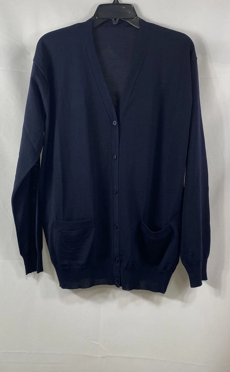 PRADA Cardigan Blue Sweaters for Men for sale | eBay