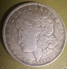 Morgan Silver Dollar $1 1921 Philadelphia Mint Circulated Silver Business Strike