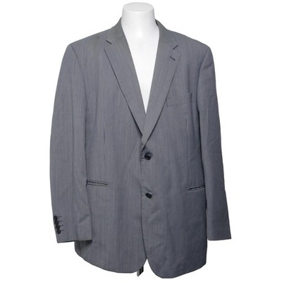Digel, Blazer, Größe: 60, Blau/Weiß, Polyester, Nadelstreifen, Herren #ET2