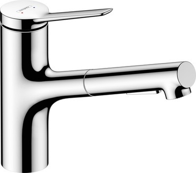 hansgrohe Zesis Einhebel-Küchenarmatur ComfortZone 150, Ausziehbrause, 2