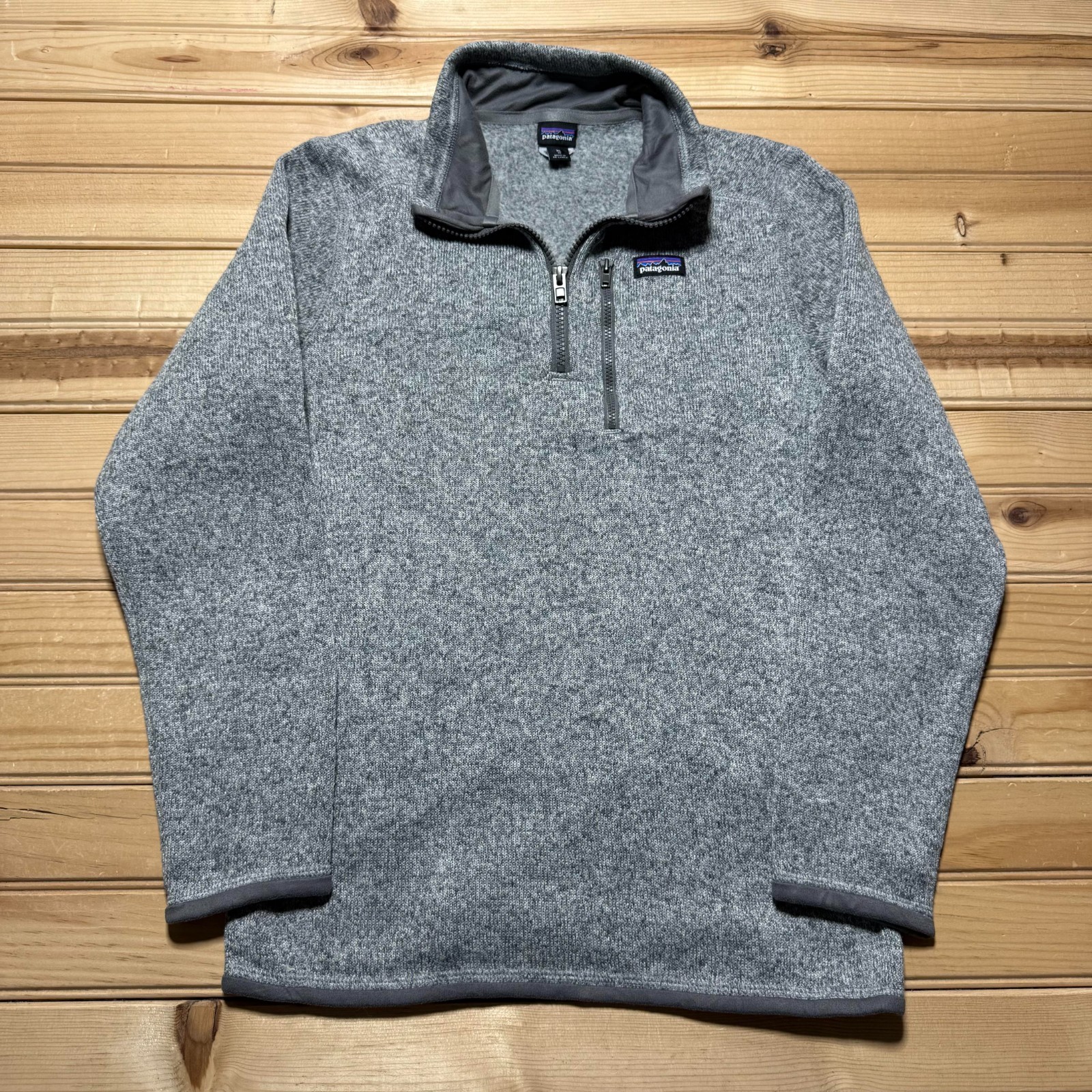 Patagonia Better Sweater 1/4 Zip Mock Neck Fleece Pullover Jacket Girls XL (14)