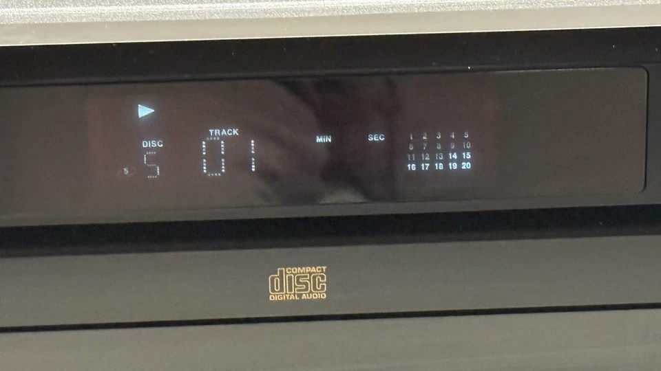 Denon DCM-290 CD Player STOPPED READING CDs Cosmetically Good See Pics No Feet🔥 - Image 2 of 4