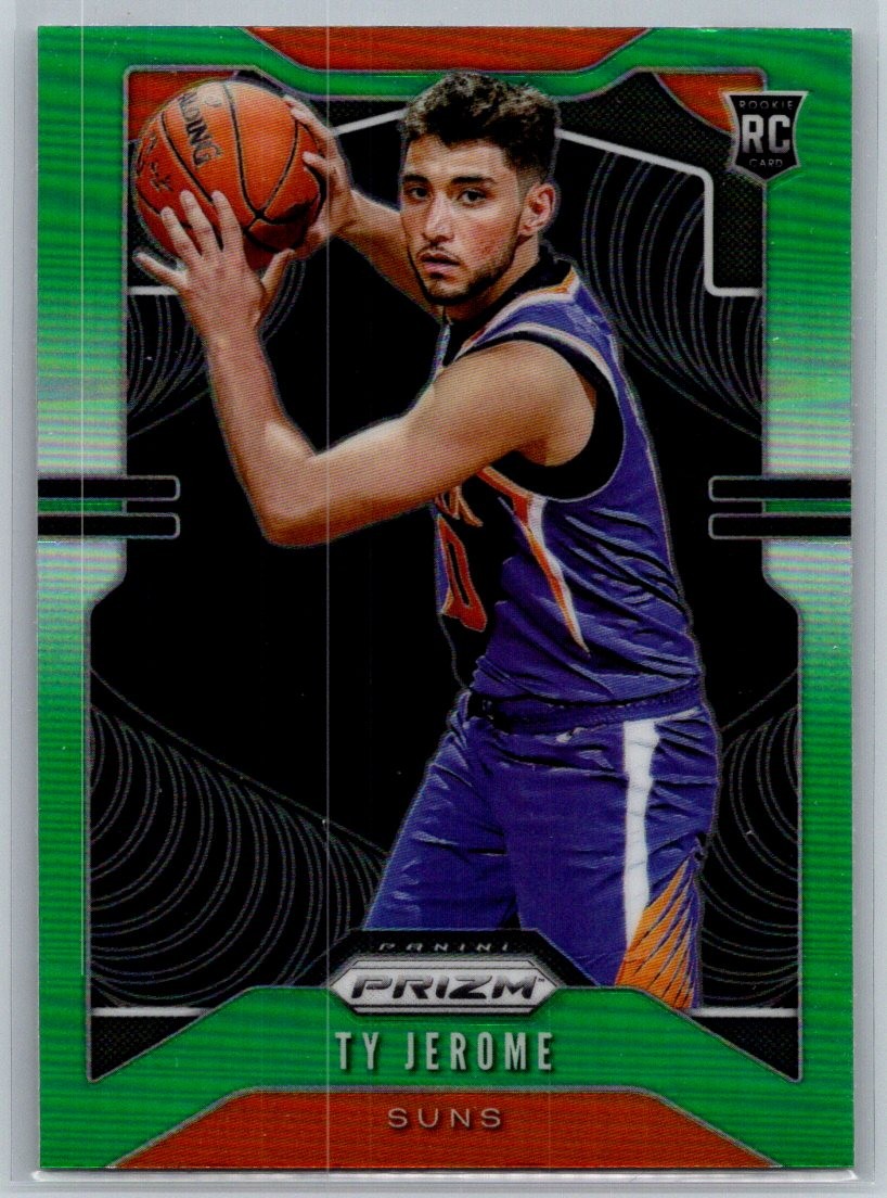 2019-20 Panini Prizm #268 Ty Jerome Prizms Green