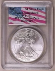 2001 WTC Ground Zero Recovery American Silver Eagle PCGS Gem Uncirculated