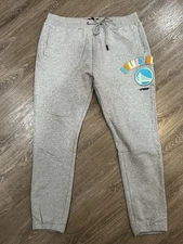 Golden State Warriors Luxury Athletic Collection Sweat Pants embroidery XL