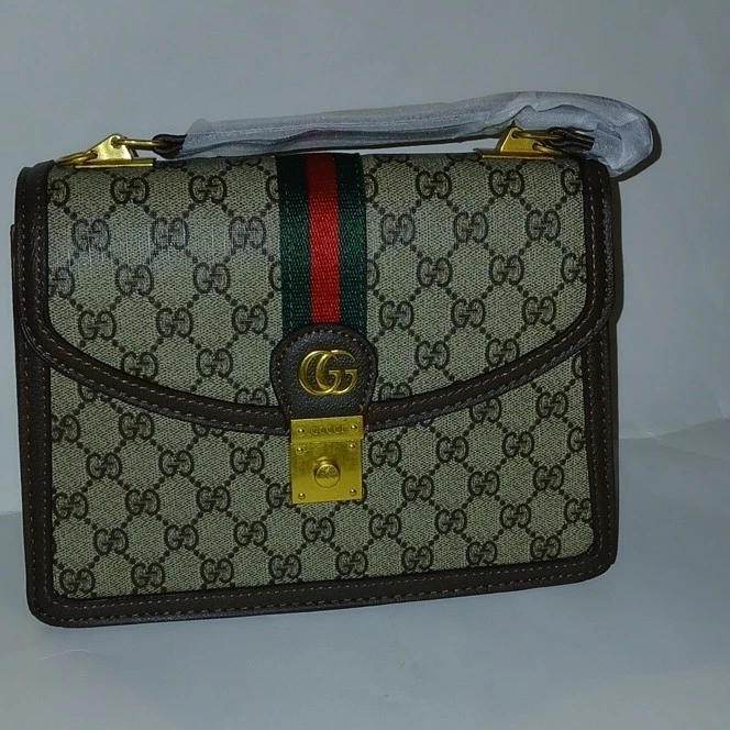 Gucci Shoulder Bag Striped Bags & Handbags for Women for sale | eBay