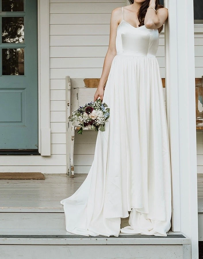 Silk Wedding Dresses for sale | eBay