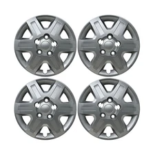 Premium Replica Hubcap Set, Fits Dodge Caravan 2008-2013, Replacement 16-inch...