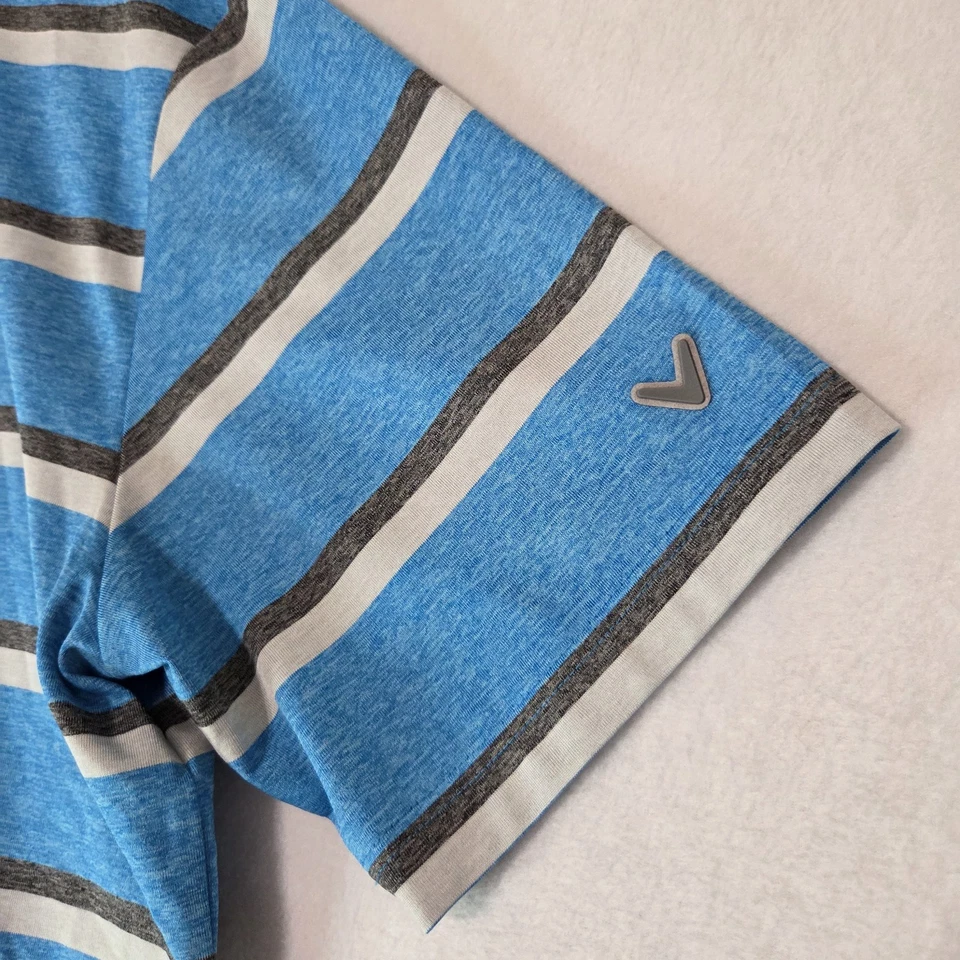 Lote de x3 polos de golf Callaway Opti-Dri Performance - para hombre talla L 251 de EE. UU. Foto 4 de 4