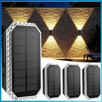Solar Wandleuchte AußEn IP65 Wasserdicht 3 Farbtemperaturen 4 StüCk Set