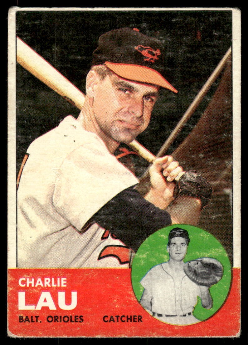 1963 Topps #41 Charley Lau - GOOD