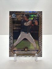 2026 Bowman Chrome BP-149 Andrew Fischer Milwaukee Brewers Reptilian Refractor🔥