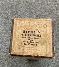 Rotolo di Pianola Meloto Dolce Amaro (N Coward)