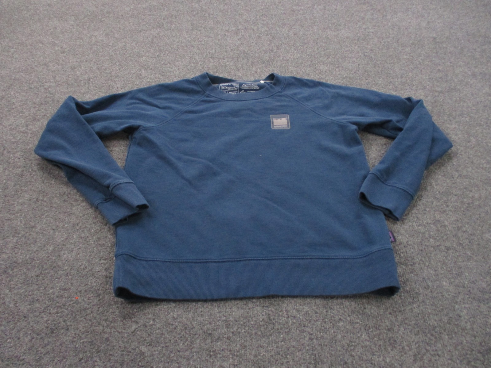 Patagonia Sweatshirt Mens M Blue Pullover Outdoors Save Home Planet 39616