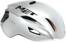 MET Manta MIPS Tri/TT Helmet In-Mold Fidlock Glossy White Holographic, Medium