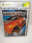 Need For Speed Underground [Platinum Hits] (Xbox, 2003) Complete W/ Manual