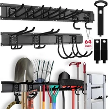 SEDY 64" Heavy Duty Garage Storage Tool Organizer Wall Mount - Tool Rack 