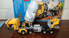 LEGO CITY: Cement Mixer (60018) Complete Retired Set 