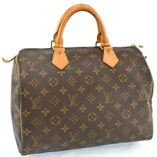 Auth LOUIS VUITTON Speedy 30 Monogram Handbag Monogram Canvas C1697YC11