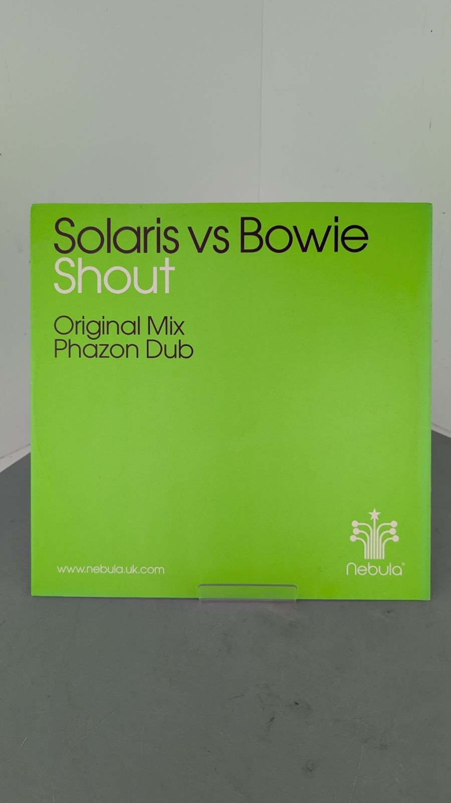 (Pa2) Solaris Vs Bowie Shout Original Mix & Phazon Dub 2002 Vinyl 12""