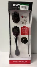 Kwikset 96870-100 Smart Key Door Handle & Lock Set - Venetian Bronze Open Box