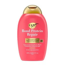OGX Repair Protect Bond Protein Shampoo for Damaged Hair 13 Fl Oz (Pack Of 6)