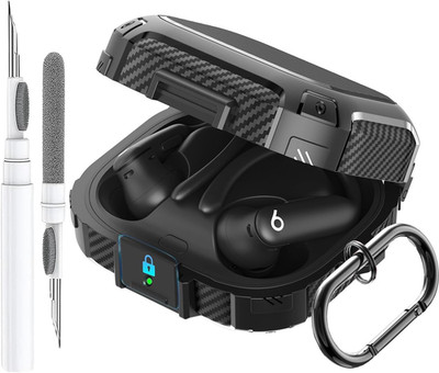 Compatible with Beats Powerbeats Pro 2 Case 2025 with Lock, Rugged Shockproof Pr