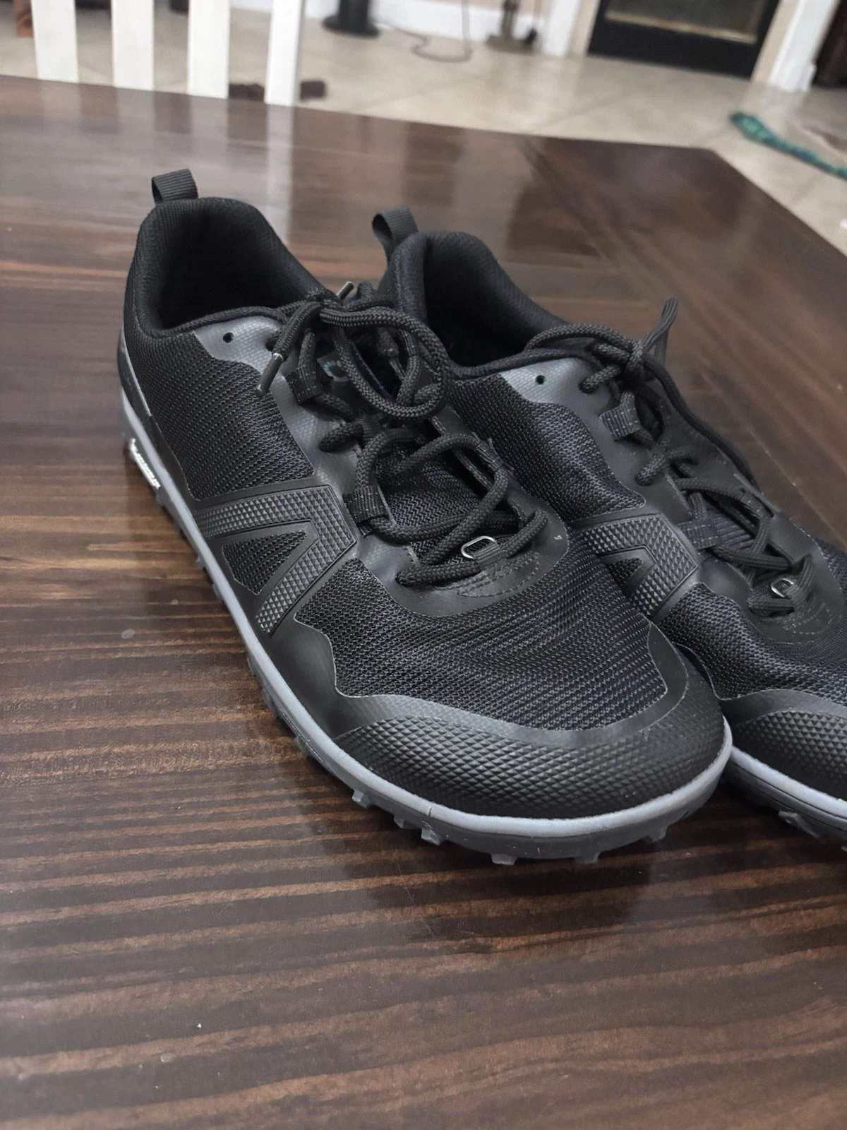 Xero Shoes Scrambler Low EV Shoes Mens 12 Black Minimalist Trail Running EUC