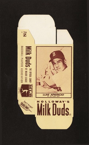 Luis Aparicio #6 1971 Milk Duds Complete Box card