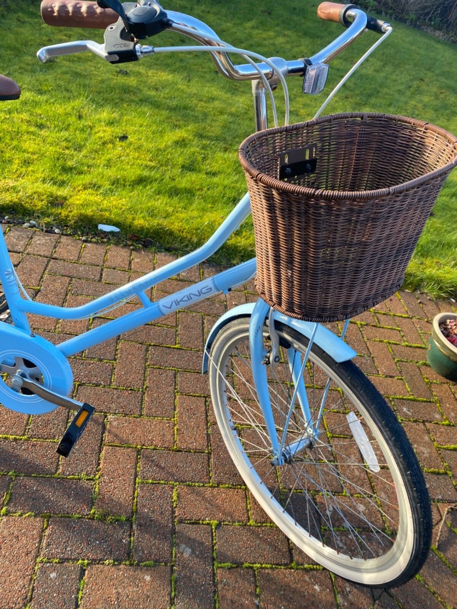 Viking Belgravia Ladies Bike 24in Wheel 13in Frame Speed Blue