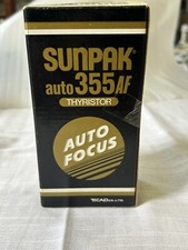 Auto Focus Mount Flash for Nikon - Sunpak Auto 355AF Thyristor - Open Box