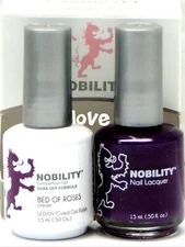 NOBILITY Gel Nail Polish 0.5fl.oz UV/LED Gel Color Duo NBCS049- Bed of Roses