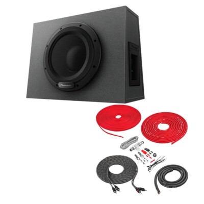 Pioneer TS-WX1010A Amplified Sealed Subwoofer Enclosure with Amp