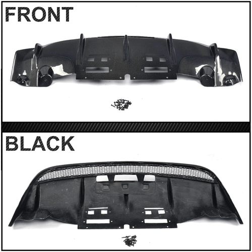Difusor trasero de carbono para Audi R8 V8 V10 10-15 difusor alerón faldón trasero - Imagen 11 de 12