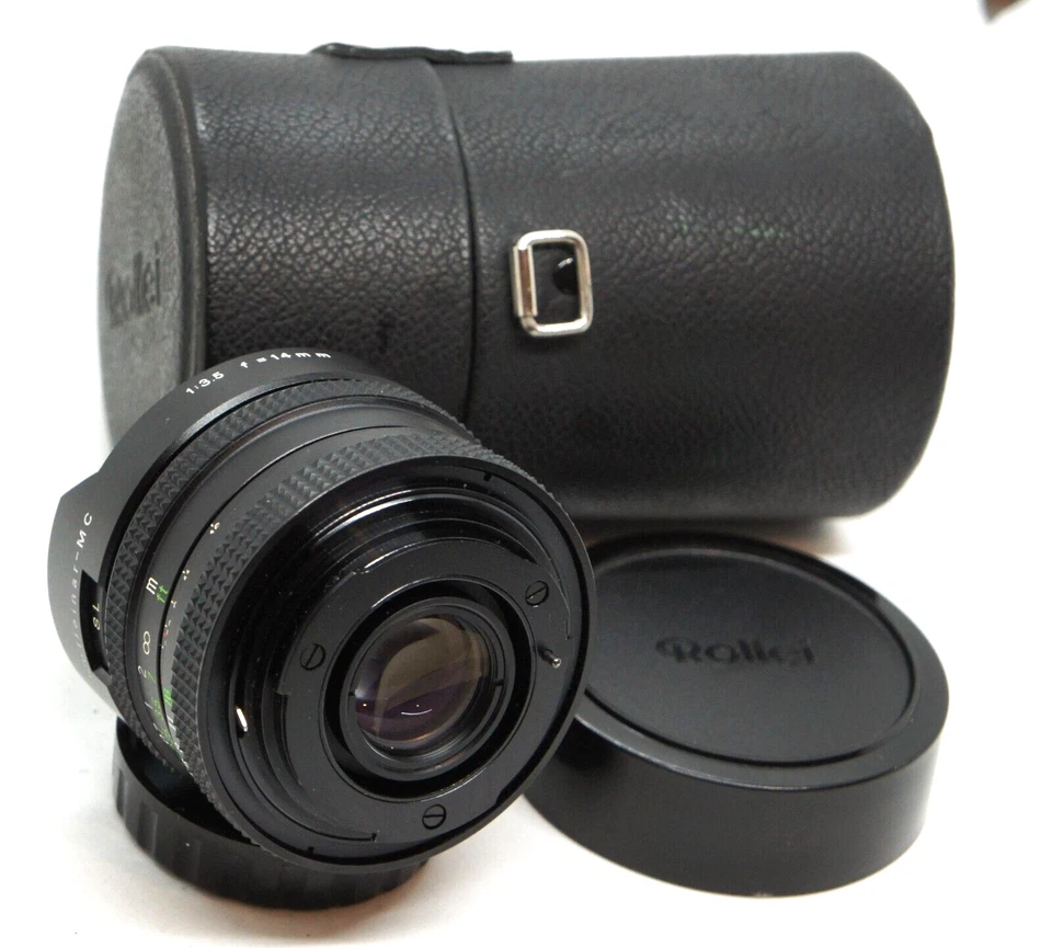 Rare Carl Zeiss F-Rolleinar-MC 3.5/14 14 mm F3.5 Rollei QBM mount - Image 3 of 4