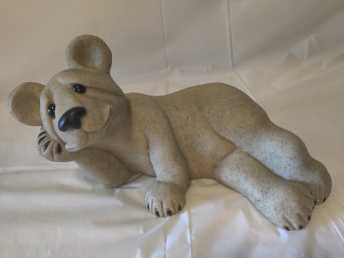 Rare Pristine Quarry Critters Second Nature Design Big Majestic BABOO Bear - Picture 2 of 13