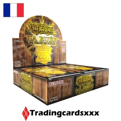 Yu-Gi-Oh! Display / Boite de 24 boosters : La Ruée du Quart de Siècle