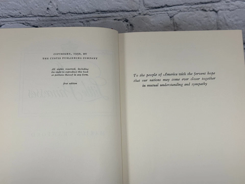 The Little Princesses by Marion Crawford [First Edition · BOTMC · 1950] - Image 4 of 4