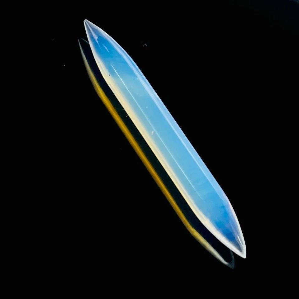 Piercing de cuerpo Naga de vidrio opalita tamaños de 1,6 mm a 12 mm Foto 3 de 4