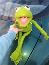 Vintage Plush Kermit the Frog 850 Jim Henson Muppet Doll Fisher Price Toy 1976